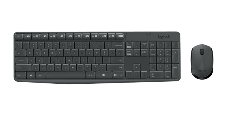 Logitech Wireless Keypad And Mouse