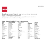 Rca Universal Remote Codes for Vizio Tv
