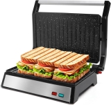 Sandwich Maker With Stainless Steel Plates